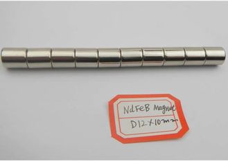 China N42 de Permanente Magneten van de Magneetstaaf D12*10mm NdFeB voor Sensor en Textuurmotor leverancier