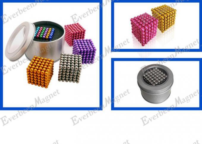 De magische 5mm/3mm Magneten van de Neodymiumbal Kleurrijk voor Magnetisch Gezondheidsproduct
