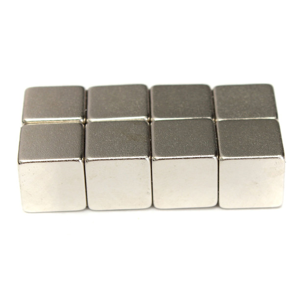 10x10x10mm de Magneten van het Neodymiumblok, de Permanente Gouden Deklaag van de Zeldzame aardemagneet